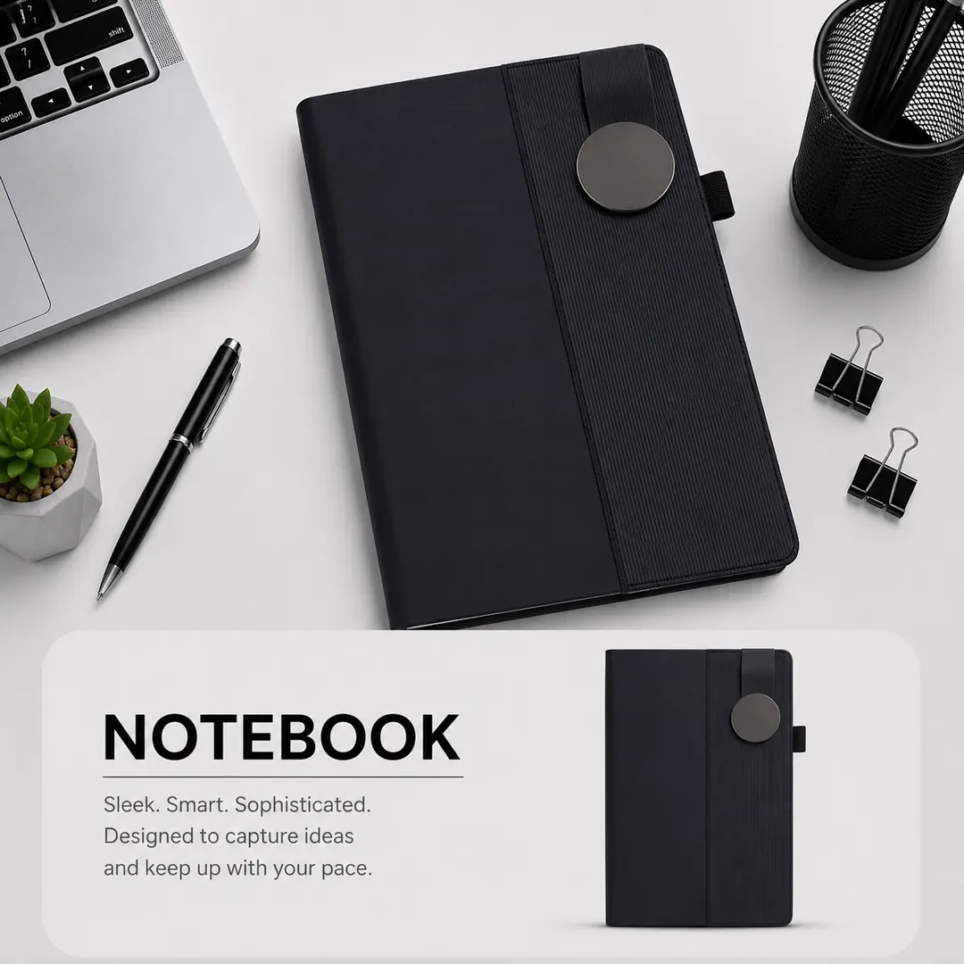 notebook_ribbed_round_clasp_product_ad_compressed Promotional Notebook 22 - الصورة 1