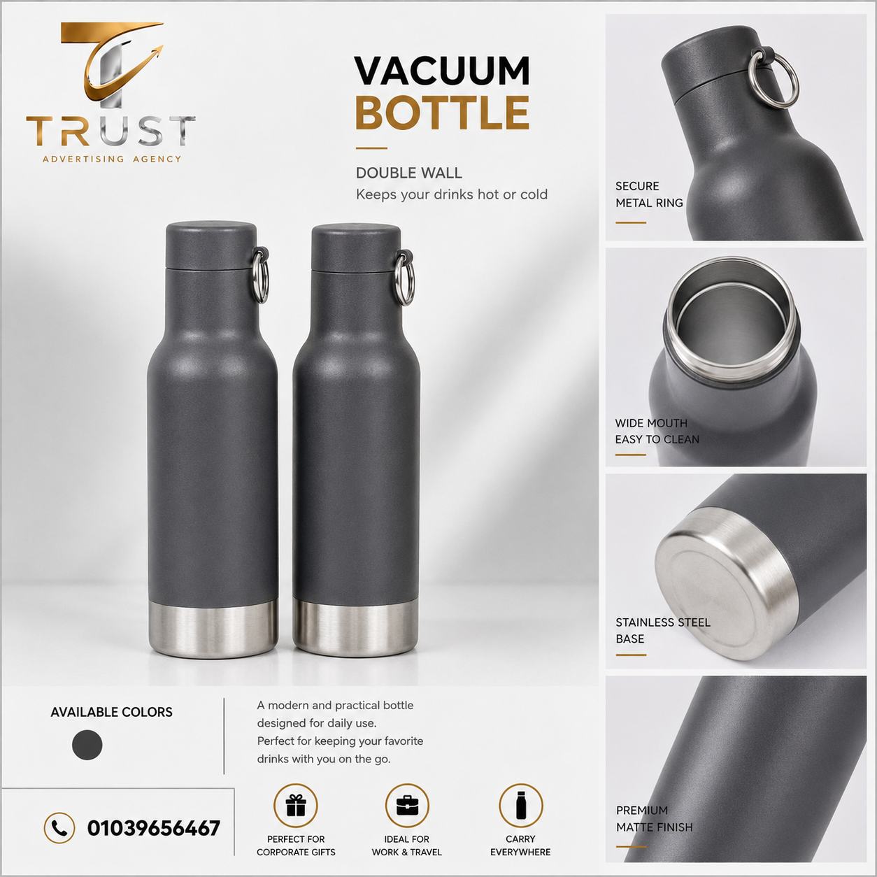 TRUST_Vacuum_Bottle_compressed-15 مجات مخصصة بشعار الشركة - الصورة 1