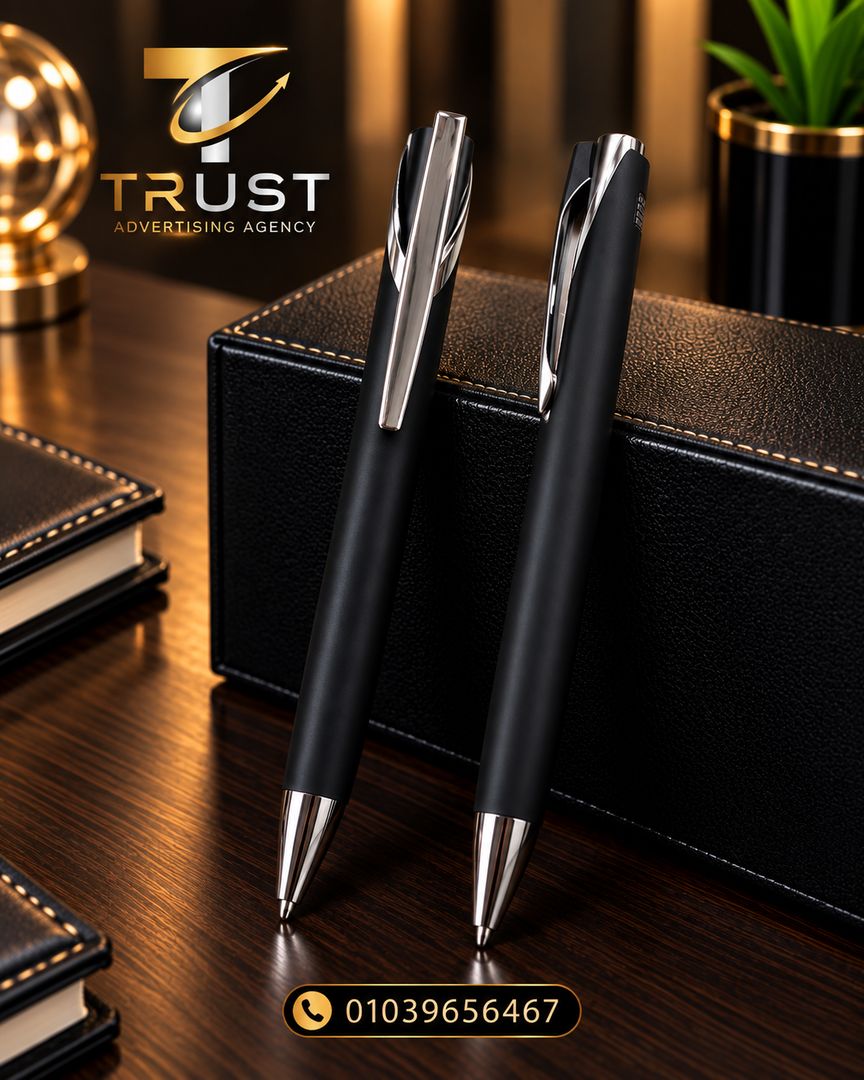 TRUST_pens_no_14LE_compressed قلم شركات دعائي باللوجو | هدية ترويجية للشركات - الصورة 1