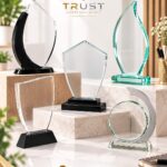 درع تكريم كريستال وأكريليك للشركات | Custom Crystal & Acrylic Award