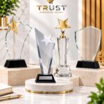 دروع تكريم مخصصة للشركات كريستال وأكريليك | Custom Crystal & Acrylic Corporate Awards
