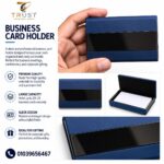 حافظة بطاقات أعمال للشركات | Business Card Holder دعائي باللوجو