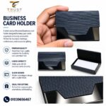 حامل بطاقات دعائي للشركات | Card Holder بطباعة لوجو