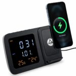 Digital Desk Clock with Wireless Charger – ساعة مكتب رقمية بشاحن لاسلكي | Corporate & Promotional Gifts