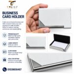 حافظة بطاقات أعمال للشركات | Business Card Holder دعائي باللوجو